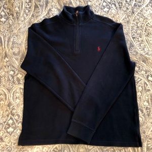 Navy Polo Ralph Lauren 1/4 Zip Pullover